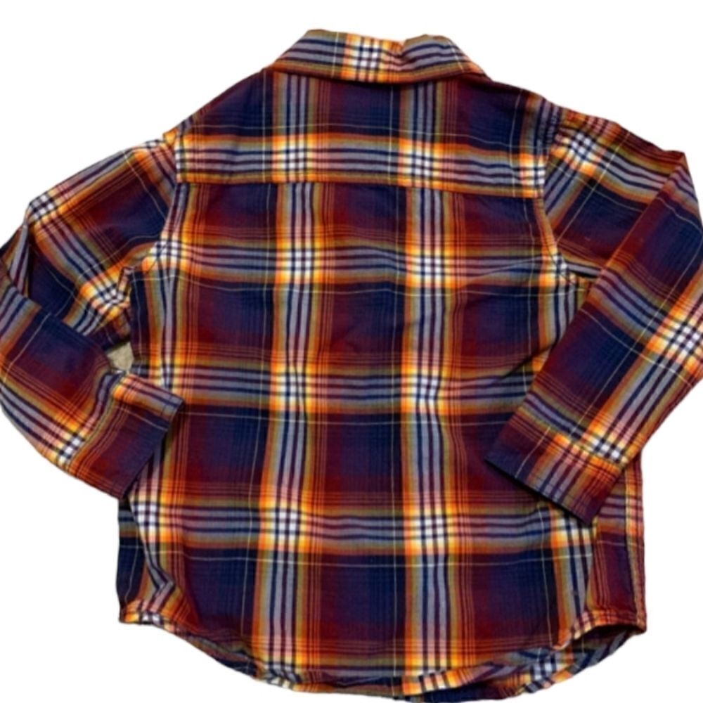 EC GYMBOREE BUTTON UP PLAID SHIRT SZ. 2T - Picture 2 of 4